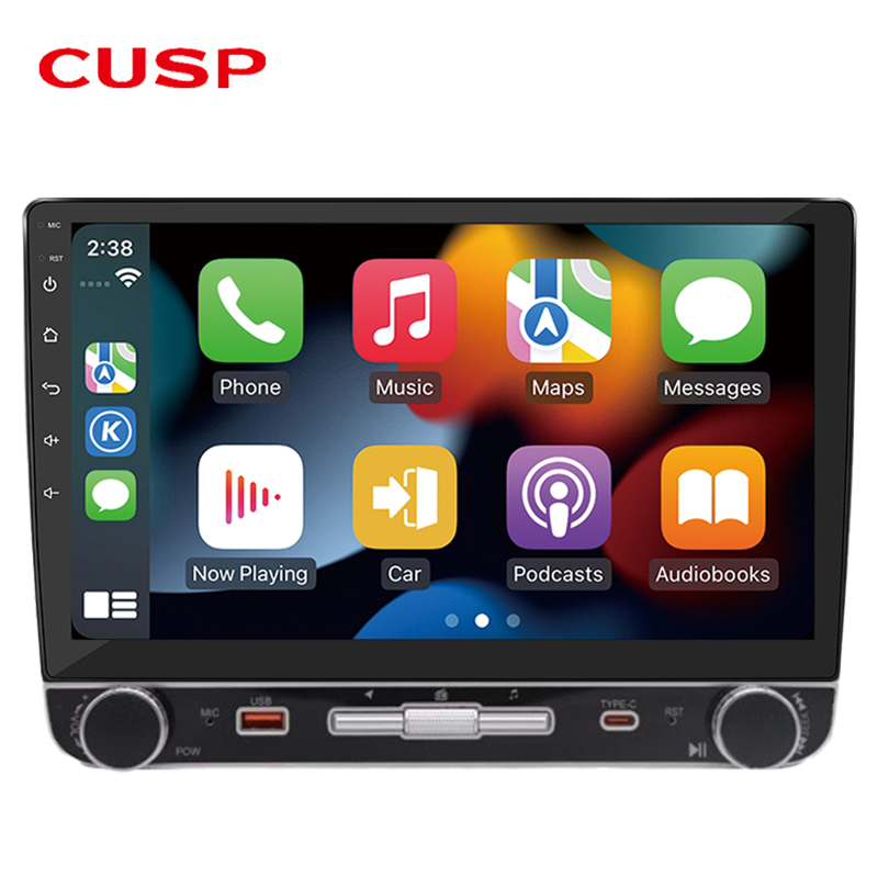 CUSP Universal 10.1 Inch HD IPS Screen Android Car Stereo Radio GPS Navigation Multimedia Player Tablet with Car Play and Android Auto, Bluetooth,FM,AM, RDS, GPS, WIFI, DSP, Audio, Video,Google