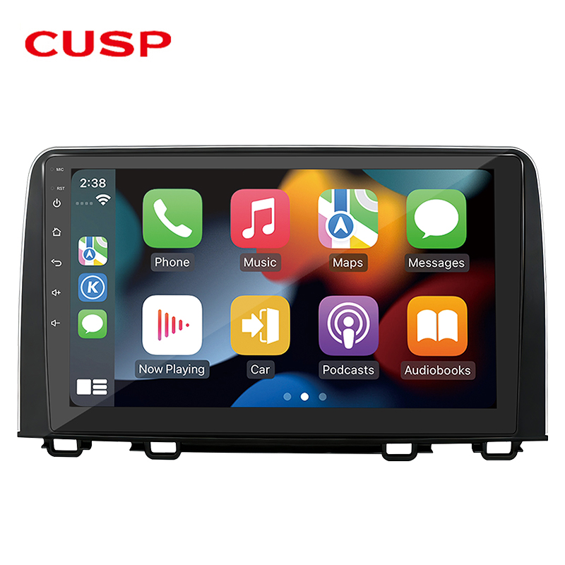 CUSP HONDA CRV 2017- 9 Inch HD IPS Screen Android Car Stereo Radio GPS Navigation Multimedia Player Tablet with Car Play and Android Auto, Bluetooth,FM,AM, RDS, GPS, WIFI, DSP, Audio, Video