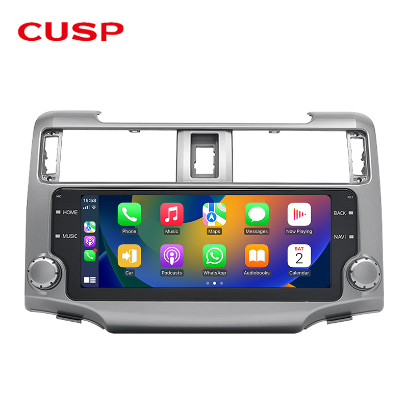 CUSP TOYOTA 4RUNNER 2009- 10.33 Inch HD IPS Screen Android Car Stereo Radio GPS Navigation Multimedia Player Tablet with Car Play and Android Auto, Bluetooth,FM,AM, RDS, GPS, WIFI, DSP, Audio