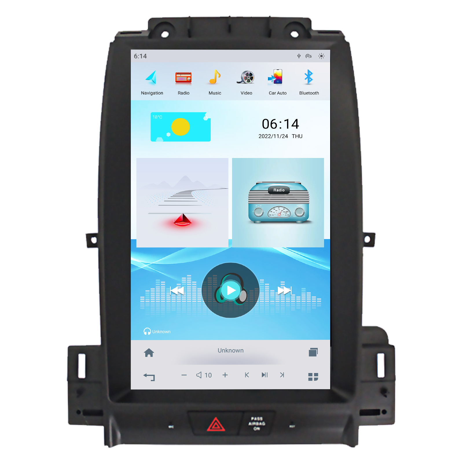 Ford Taurus 2012-2016 13.3 Inch HD IPS Screen Android Car St