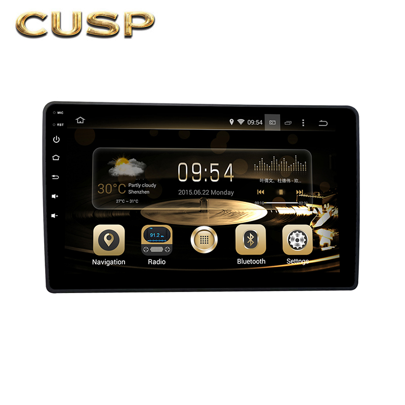 CUSP AUDI A4 2002-2008/SEAT EXEO 2010- 9 Inch HD IPS Screen Android Car Stereo Radio GPS Navigation Multimedia Player Tablet Tesla Style Vertical Screen with Car Play and Android Auto Bluetooth FM AM