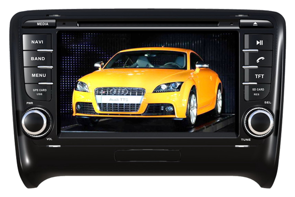 CUSP AUDI TT 2006-2011 9 Inch HD IPS Screen Android Car Stereo Radio GPS Navigation Multimedia Player Tablet Tesla Style Vertical Screen with Car Play and Android Auto Bluetooth FM AM RDS GPS WIFI
